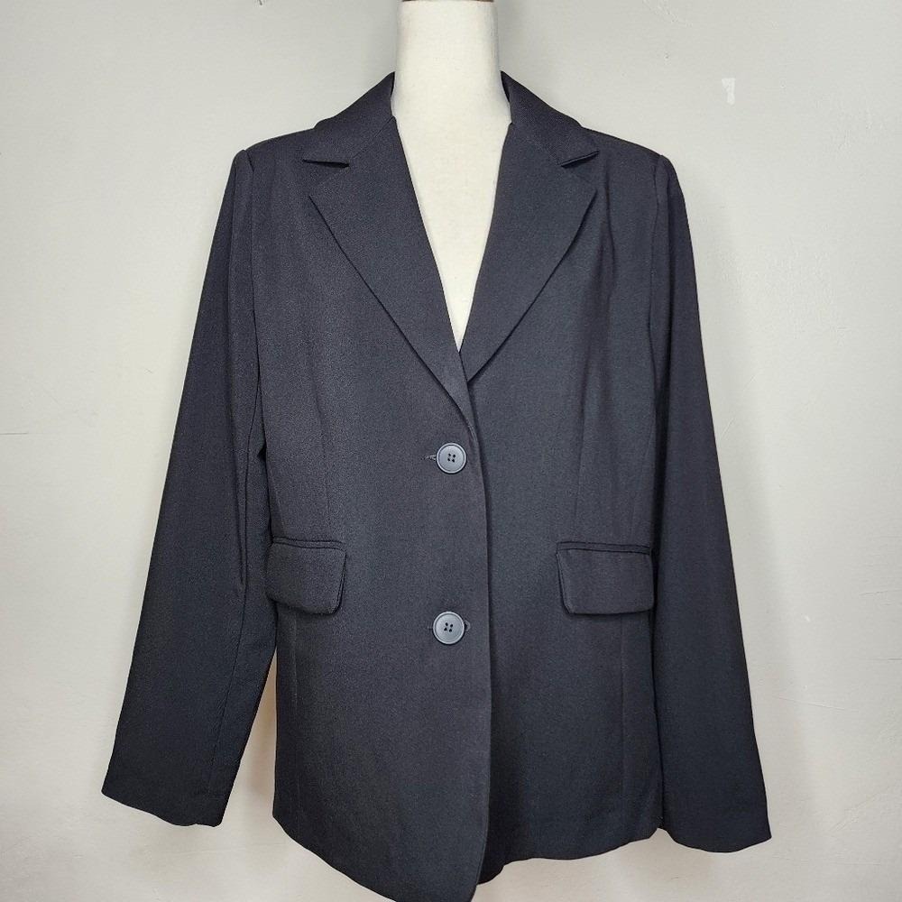 NWT Urban Outfitters Jules Suiting‎ Blazer Black Size Medium